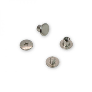 12 Small Chicago Screws -  6mm 12 Small Chicago Screws -  6mm