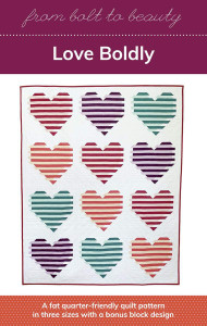 Love Boldly Quilt Pattern