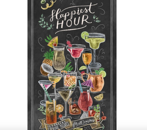 Happiest Hour Panel - 24"x44" Happiest Hour Panel - 24"x44"