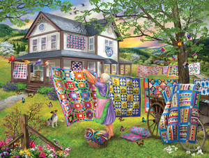 Grandma's Quilts 500pc Puzzle Grandma's Quilts 500pc Puzzle