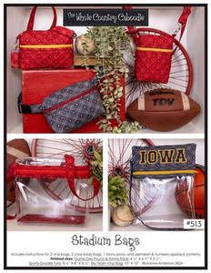Stadium Bags Pattern Stadium Bags Pattern