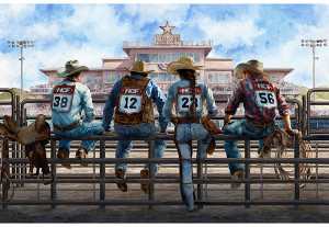 Rodeo Dreams Panel -28" x 43"