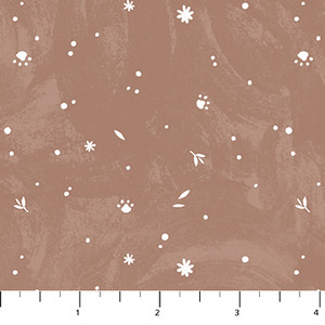 Paws & Play Footprints Rust