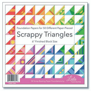 Scrappy Triangle Foundation Paper Piecing Pad Scrappy Triangle Foundation Paper Piecing Pad