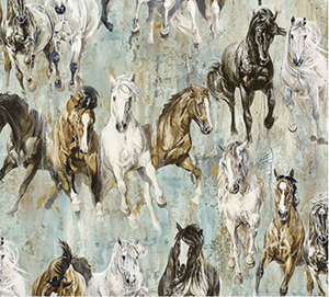 Pedigree - Horse Fabric
