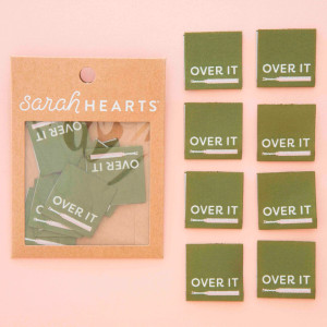 Over It Seam Ripper-  Woven Labels