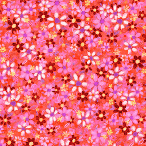 Flower to the Sun Pink Packed Flowers