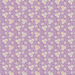 Aunt Grace Goes Scrappy - Daisy Lilac
