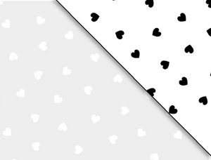 Ramblings - White on White - Hearts