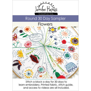 30 Day Sampler Hand Embroidery Kit