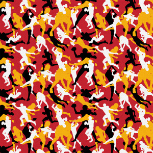 Football Camo Red and Gold Football Camo Red and Gold