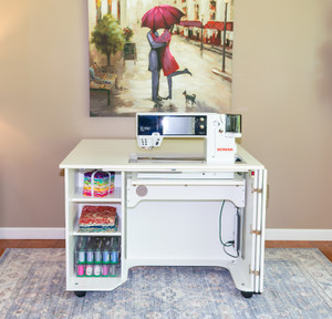 Introducing the Model 4200: a versatile and compact workstation designed to adapt to your needs. It features a convenient drop leaf, so this model effortlessly doubles your work area, providing ample space when you need it most. The adjustable shelving system offers customizable storage solutions to keep your workspace organized and efficient. Introducing the Model 4200: a versatile and compact workstation designed to adapt to your needs. It features a convenient drop leaf, so this model effortlessly doubles your work area, providing ample space when you need it most. The adjustable shelving system offers customizable storage solutions to keep your workspace organized and efficient.
