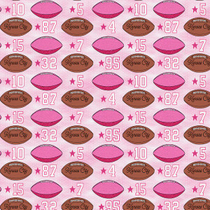 Kansas City Chiefs Football - Pink/Gold Kansas City Chiefs Football - Pink/Gold