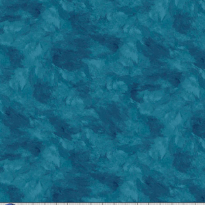 Crushed Velvet - Wide Back - Blue/Green