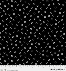 Salt and Pepper 2 Tossed Open Dots