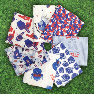 Buffalo Bills 7 Piece Fat Quarter Bundle