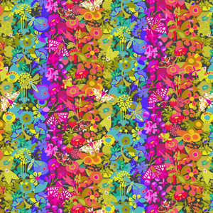 Color Wheel by Alison Glass Black Collage