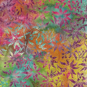 Lilies Multi Red Green Purple Tourmaline