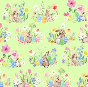 Spring Cheer Toile - Light Olive