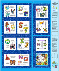Amazing Alphabet Storybook Panel 36" x 43"