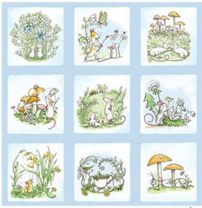 Mouse Play Small Blocks - Denim