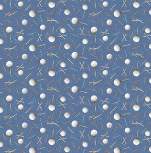 Tee Time Golf Balls + Tees - Denim