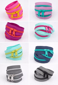 30" Two Color Handbag Zipper