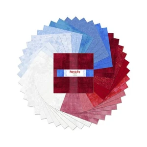 Patriotic Pop 10" squares