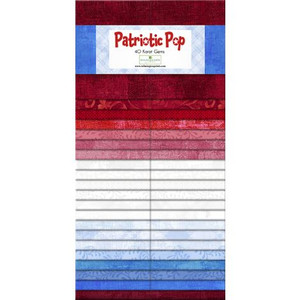 Patriotic Pop 2 1/2" Strip Pack
