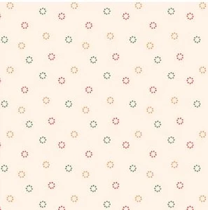 Tis The Season Dotty Circles - Cream