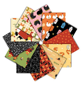 Bok Bok Meow 12 Fat Quarter Bundle