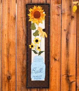Fall Country Flowers Kit: Includes Binding and Backing