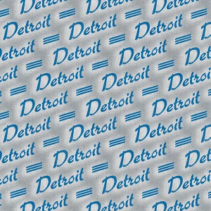 Pride of Detroit -Detroit Vintage Script