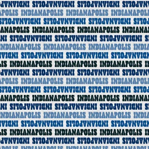 Blue Stampede - Indianapolis Stripe