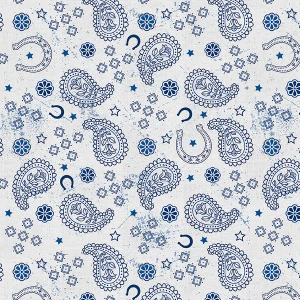 Blue Stampede -Indianapolis Bandana