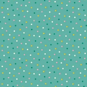 Flora and the Fox Dot Turquoise