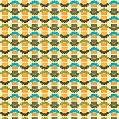 Patchouli Prints Tulip Coco Pale Yellow