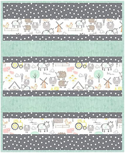 Shannon Fabrics Hay There Cuddle Quilt Kit