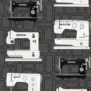 Bernina Vintage Charcoal 0227913B
