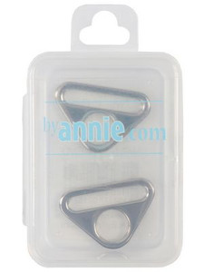 Tri-Ring 1" Nickel - 2pc