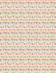 Rows of Cute Carrots - Hop Till You Drop