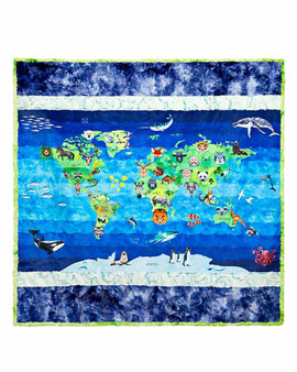 Our Planet Cuddle Kit 58"x58"