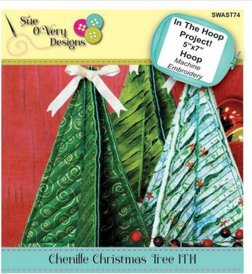 Chenille Christmas Tree ITH Chenille Christmas Tree ITH