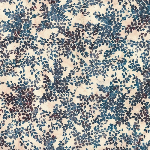 Bali Batik Ditsy Branch - Dusty Teal Bali Batik Ditsy Branch - Dusty Teal