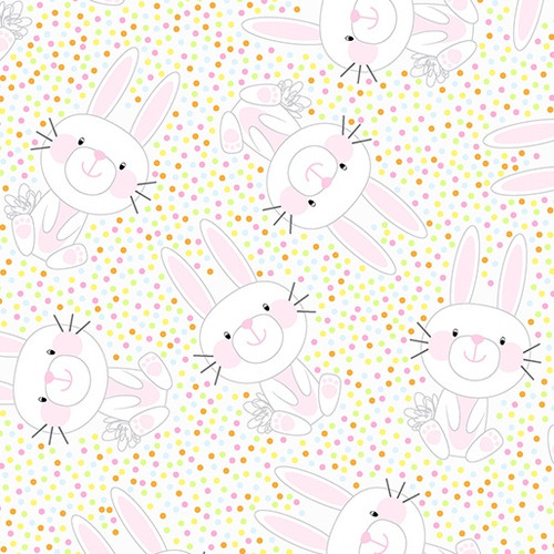 Bunny Hop White/Multi (Hippity Hoppity) 09759 98 Bunny Hop White/Multi (Hippity Hoppity) 09759 98