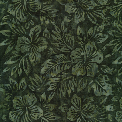 Bandon-325 Hunter Green Floral Batik Bandon-325 Hunter Green Floral Batik