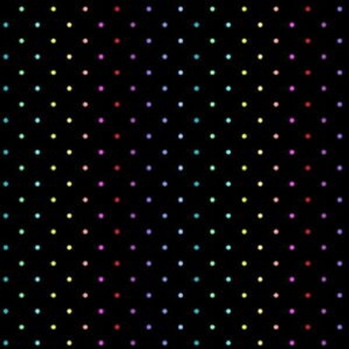 Rainbow Sprinkles A-9428-K Polka Dot Black Rainbow Sprinkles A-9428-K Polka Dot Black