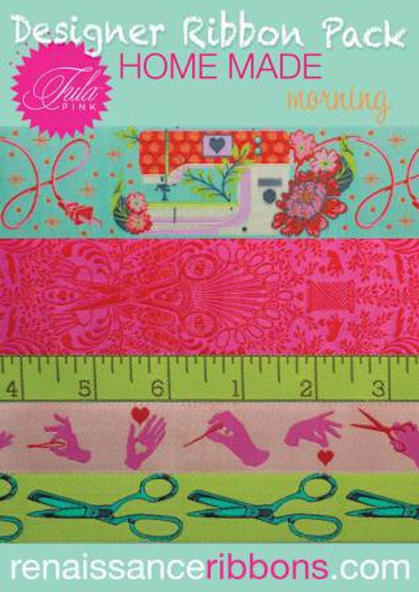Tula Pink Ribbon Pack Homemade - Morning Tula Pink Ribbon Pack Homemade - Morning