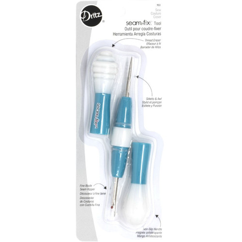 Seam Fix Tool - Seam Ripper and Stiletto/Awl Seam Fix Tool - Seam Ripper and Stiletto/Awl