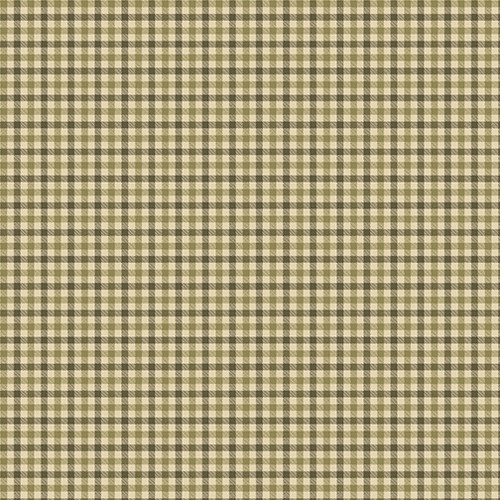 Small Woodland Plaid Khaki - Garden Happy Small Woodland Plaid Khaki - Garden Happy
